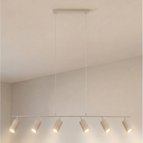 Brilagi - Zsinóros csillár SELE 6xGU10/30W/230V bézs