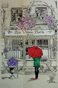 Loui Jover Au Vieux Paris poszter