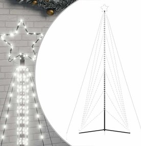 hideg fehér LED karácsonyfa 861 LED 478 cm