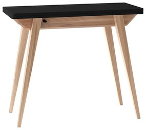 Konzolasztal fekete asztallappal 45x90 cm Envelope - Ragaba