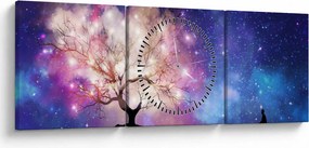Kép - Űrfa (órával) (90x30 cm)