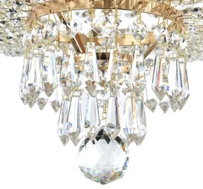 Maytoni DIA890-CL-05-G - Felületre szerelhető csillár PALACE 5xE27/60W/230V