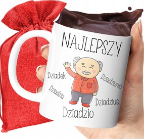 Nyomott Mintás Bögre A Legjobb Nagypapának Ajándékba