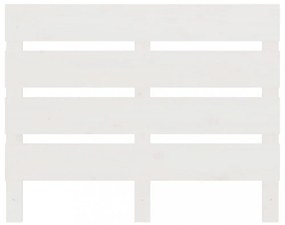 fehér tömör fenyőfa fejtámla 75 x 3 x 80 cm
