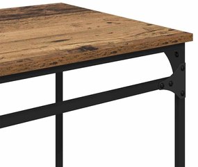 vidaXL Asztal Öreg fa 105 x 50 x 90 cm Faanyag