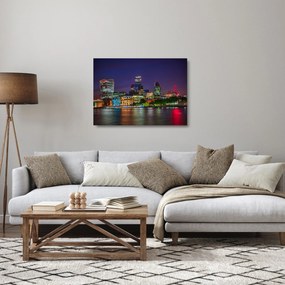 Kép - esti London (üvegen) (70x50 cm)