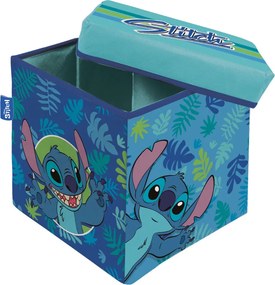 Disney Lilo és Stitch, A csillagkutya Leaf játéktároló 30×30×30 cm