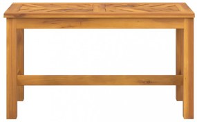 tömör akácfa kerti pad 80 cm