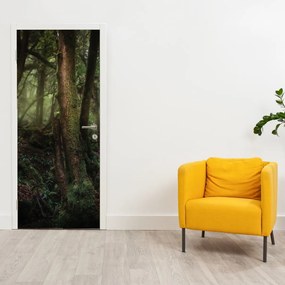 Fotótapéta ajtóra - Titokzatos erdő (95x205cm)