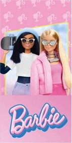 Barbie Street Style fürdőlepedő, strand törölköző 70x140 cm (Fast Dry)