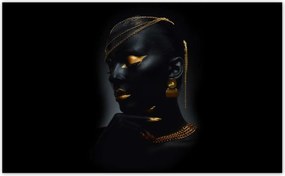 Fotótapéták 416x254 Aranyozott arc