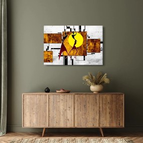 Egy őskori festmény képe (90x60 cm)