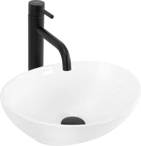 Rea Sofia mini mosdó, 34 x 27 cm, fehér, REA-U0623