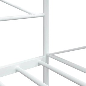 kanapéágy matrac nélkül fehér 107x203 cm acél