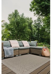 Bézs kültéri szőnyeg 170x120 cm Terrazzo - Floorita