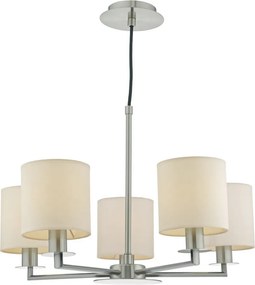 DAR LIGHTING TYL0538 TYLER Modern Csillár Szatén Nikkel E14 IP20