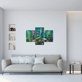 Kép - Mezei virágok (90x60 cm)