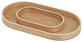 Fa dekoratív tálca szett 2 db-os 20x37 cm – Casa Selección