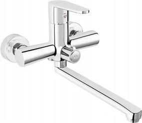 Ferro Algeo Fali Mosdócsaptelep Zuhanycsatlakozóval, Króm