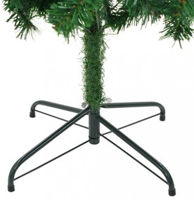 megvilágított műkarácsonyfa 910 ággal gömb szettel 210 cm