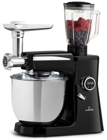 Klarstein Renata Rossa, konyhai robotgép, 3 az 1-ben 2000 W/2,7 PS, 10 L, rozsdamentes acél, BPA-mentes