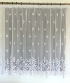 Mg Függöny 4273 Fehér 250X180cm Kész Szalaggal M