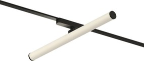 DK/EU-5325-BK Slim magnetic track light AIR RAY, 12W, 3000K, black color — DK/EU-5325-BK