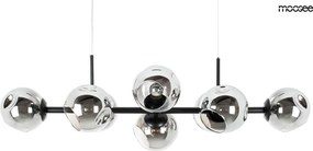 King Home MOOSEE ROMEO BLACK MSE010100140 Függőlámpa 8x40W/E27 IP20