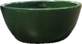 Kerámia tál fedő palack tál zöld 28,5 cm