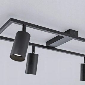 Spotlámpa 4xGU10/30W/230V fekete