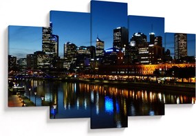 Éjszaka Melbourne-ben (150x105 cm)