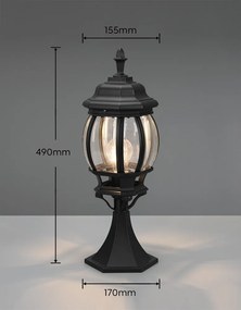 Kültéri lámpa (magasság 49 cm) Elvo – Trio