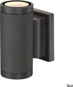 SLV 233115 MYRA Modern Kültéri Fali Lámpa Antracit GU10 IP55