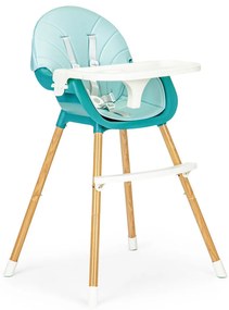 Etetőszék 2 az 1-ben kék