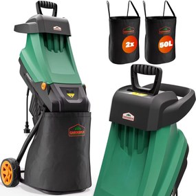 Gardebruk® Elektromos kerti aprítógép 2400 W