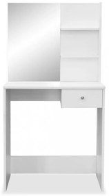 fehér faforgácslap öltözőasztal 75 x 40 x 141 cm