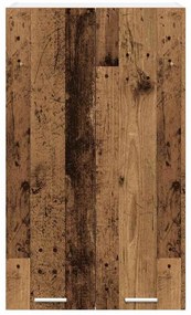 Függő szekrény polcokkal Riga Öreg fa 60 x 31 x 100 cm Faanyag