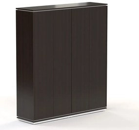 Creator magas szekrény 162,8 x 44,5 x 185,9 cm, fehér / wenge