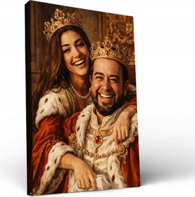 Személyre szabott Nyomtatás Fotók Portré Vászonkép 70x100 Ajándék Születésnap