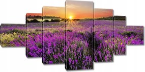 Vászonkép 200x100 Levendulamező Nyugat