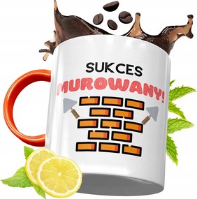 Narancssárga Bögre Építő Szakember Barkácsolónak, fényképes nyomattal