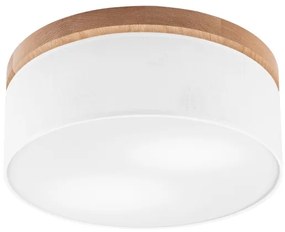 Brilagi - LED mennyezeti lámpa BELLADONNA 2xE27/15W/230V, 40 cm, fehér/dub