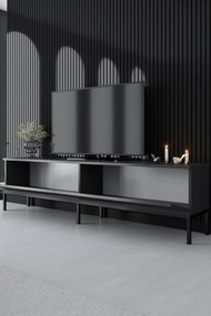 TV szekrény Lord - Anthracite, Black