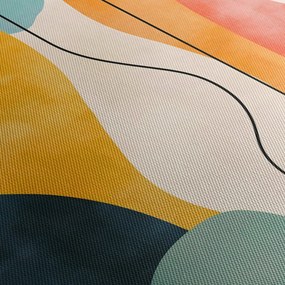 Kép - Minimalista színes illusztráció II. (90x60 cm)