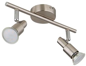 Globo 57385-2 - LED Spotlámpa KINLEY 2xGU10/3W/230V