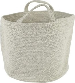 Tárolókosár fogantyúkkal COTTON HAVEN 35x35 cm - több színben Termék színe: Růžovohnědá