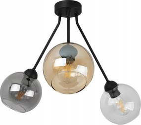 Mennyezeti Lámpa Lógó Csillár Hármas Loft Modern Üveg Gömbök