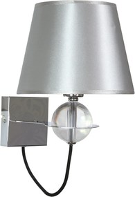 Candellux Tesoro oldalfali lámpa 1x40 W króm-ezüst 21-29522