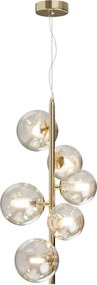 Maytoni modern függeszték dallas borostyán arany mymod545pl-06g