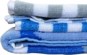 Crazy Gekko kék strandtörölköző